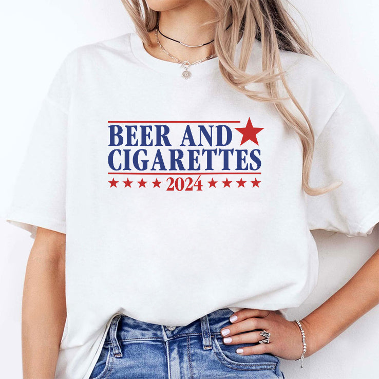 Beer And Cigarettes 2024 Shirt