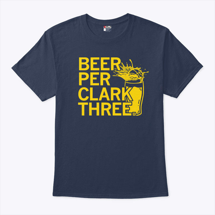 Beer Per Clark Three Caitlin Clark Shirt