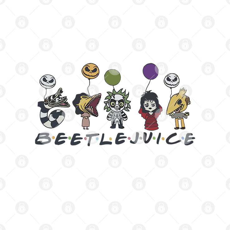 Beetlejuice Friends Halloween T Shirt