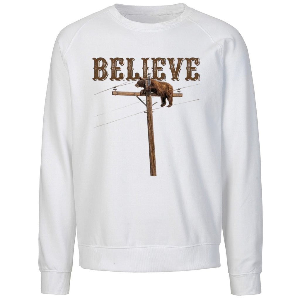 Believe Bear On Top Of The Light Pole Shirt