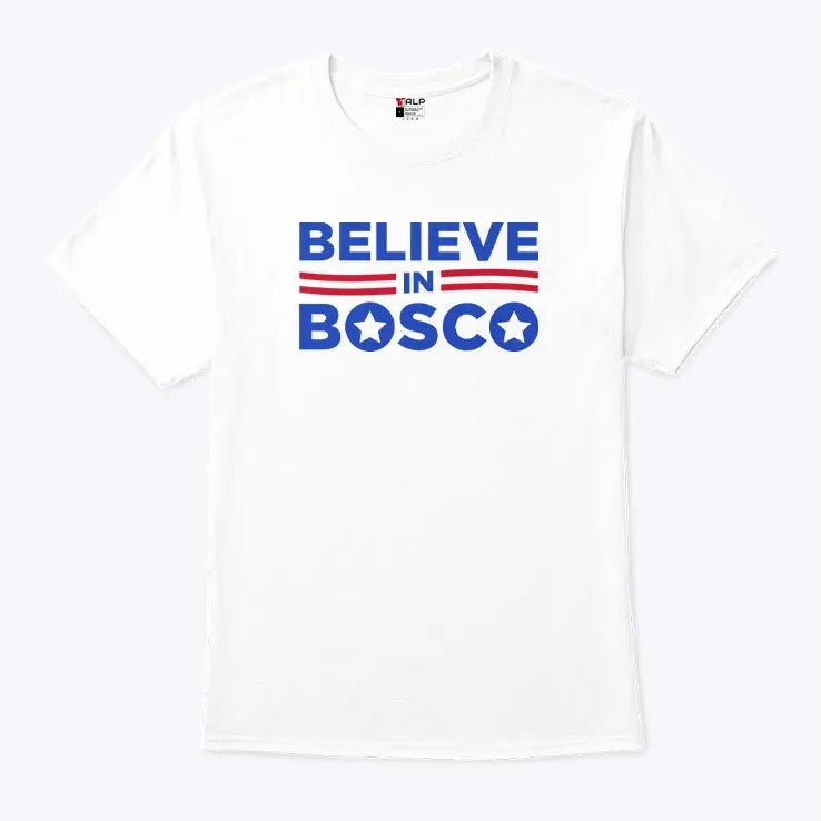 Believe In Bosco Football T Shirt