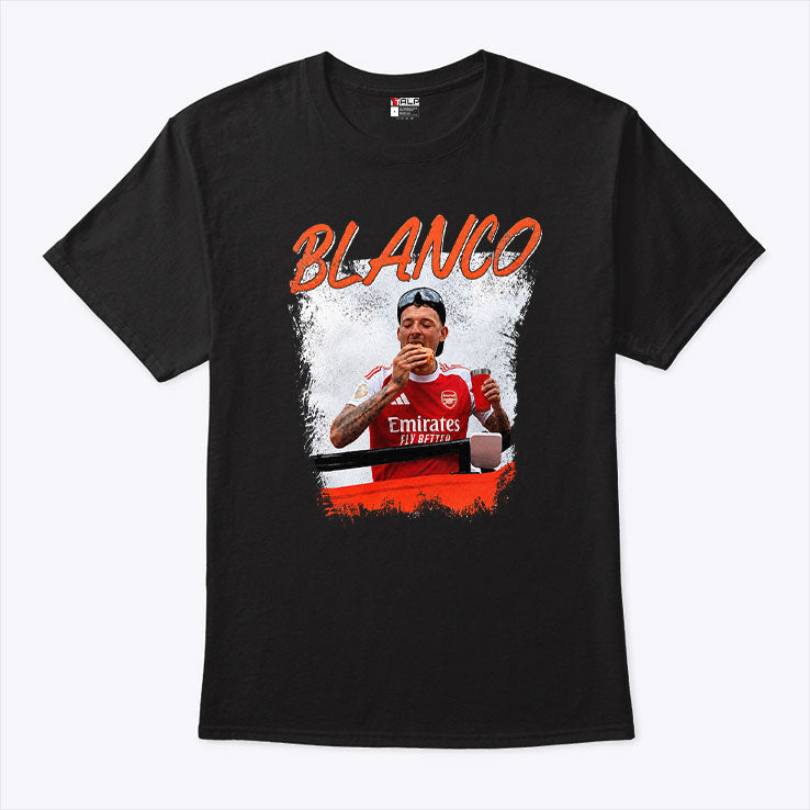 Ben White Parade Arsenals Premier League Champions Burger T Shirt
