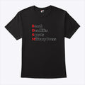 Bench Deadlifts Squats Military Press BDSM Shirt