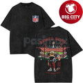 Benito Bowl 2026 Vintage Washed Graphic Two Sided Shirt