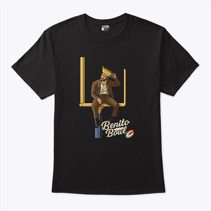 Benito Bowl Football T Shirt