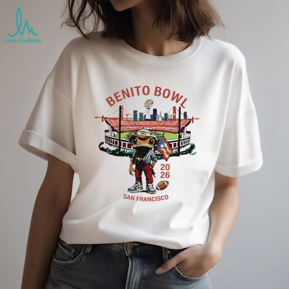 Benito Bowl San Francisco 2026 Puerto Rico Frog Streetwear Tee