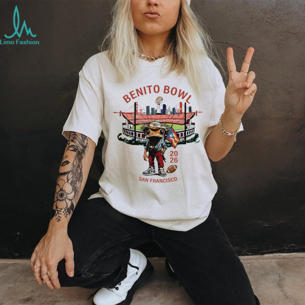 Benito Bowl San Francisco 2026 Puerto Rico Frog Streetwear Tee