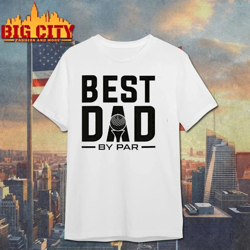 Best Dad By Par Modern Golf t-shirt