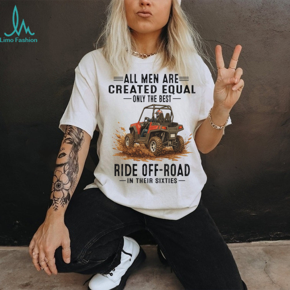 Men Ride Off Road in Sixties SxS T Shirt