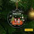 Besties I’ll Be There For You Personalized Acrylic Ornament