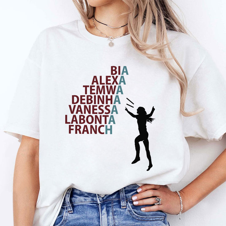 Bia Alexa Temwa Debinha Vaness Labonta Franch T Shirt