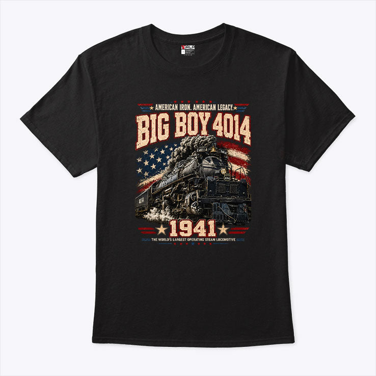 Big Boy 4014 Train USA 250th Anniversary Shirt