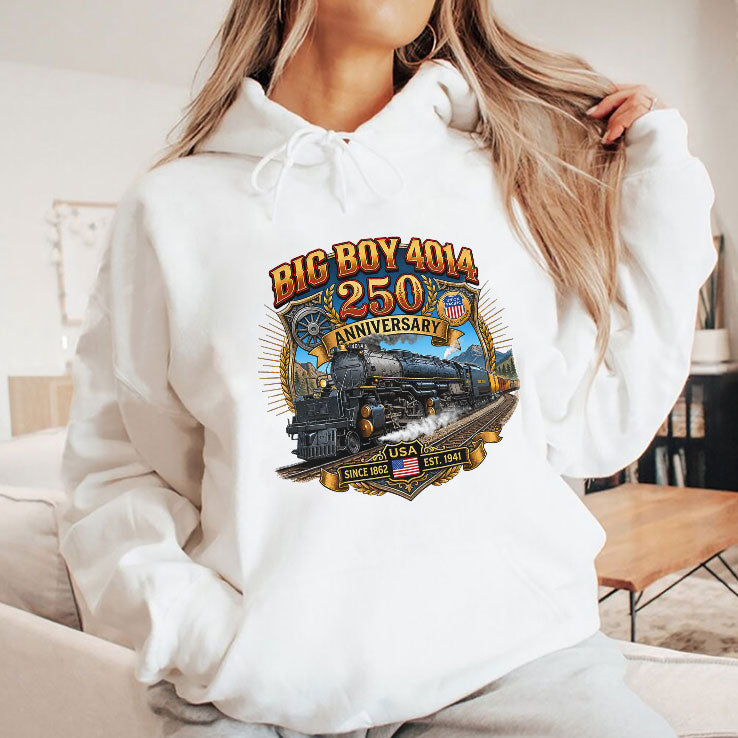 Big Boy 4014 Train USA 250th Anniversary T Shirt