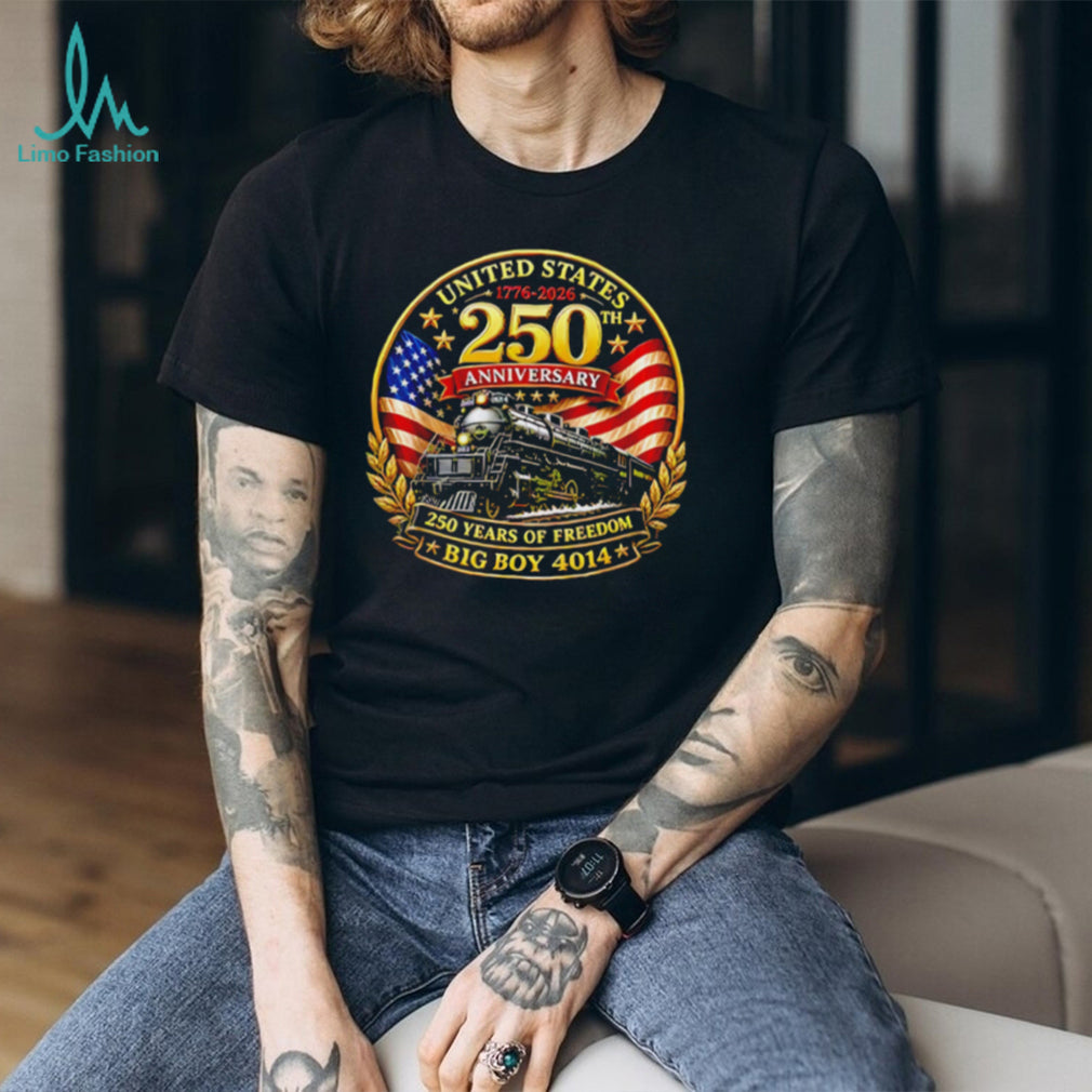 Big Boy 4014 Vintage 250 Steam Locomotive Railroad Train shirt