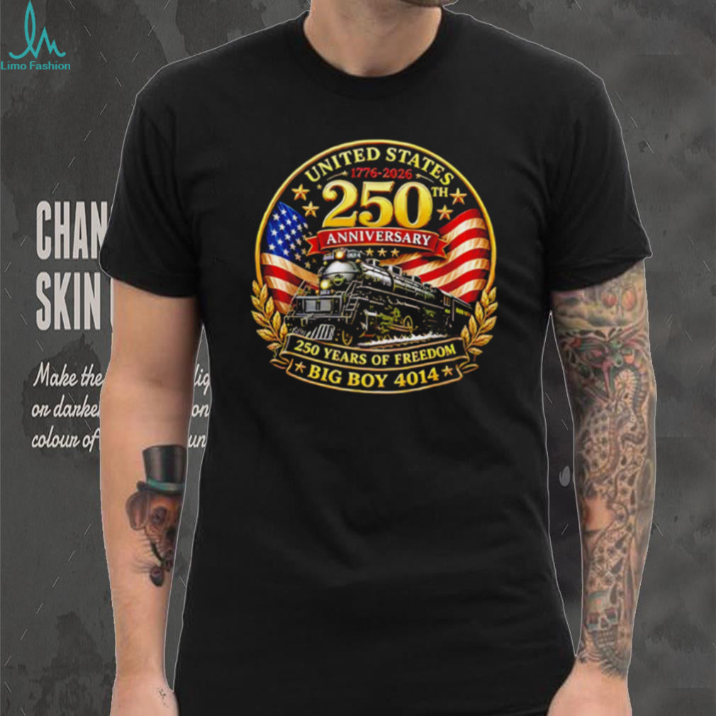 Big Boy 4014 Vintage 250 Steam Locomotive Railroad Train shirt