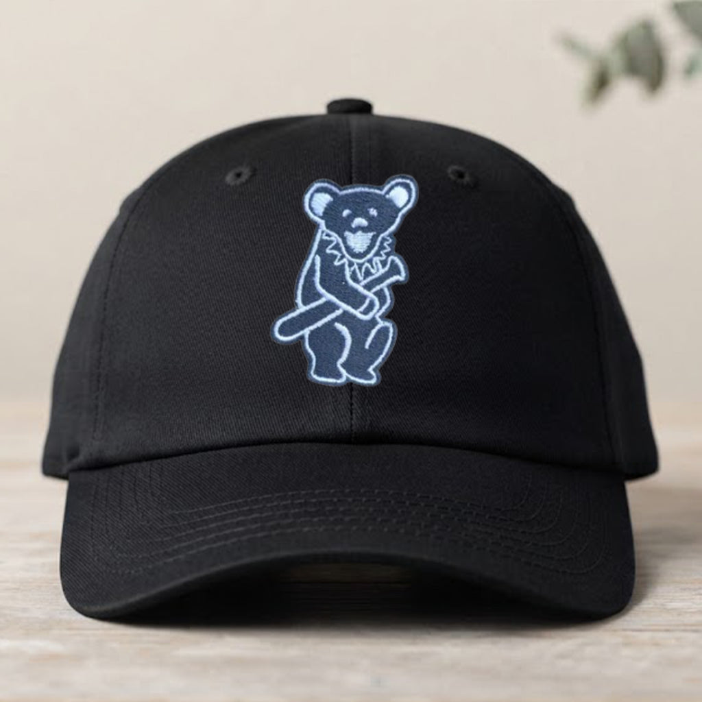 Big Cat with Bear Cubbie Baseball Hat