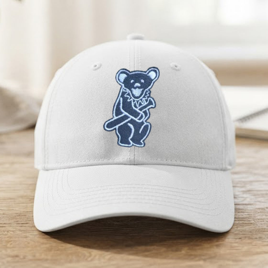 Big Cat with Bear Cubbie Baseball Hat