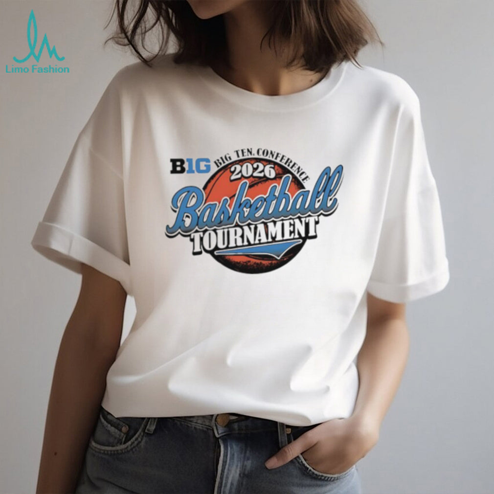 Big Ten Conference 2026 Basketball Tournament Official Graphic T shirt