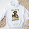Biker Dachshund Motorcycle T Shirt If You Tailgate Me I Will Drive Slower