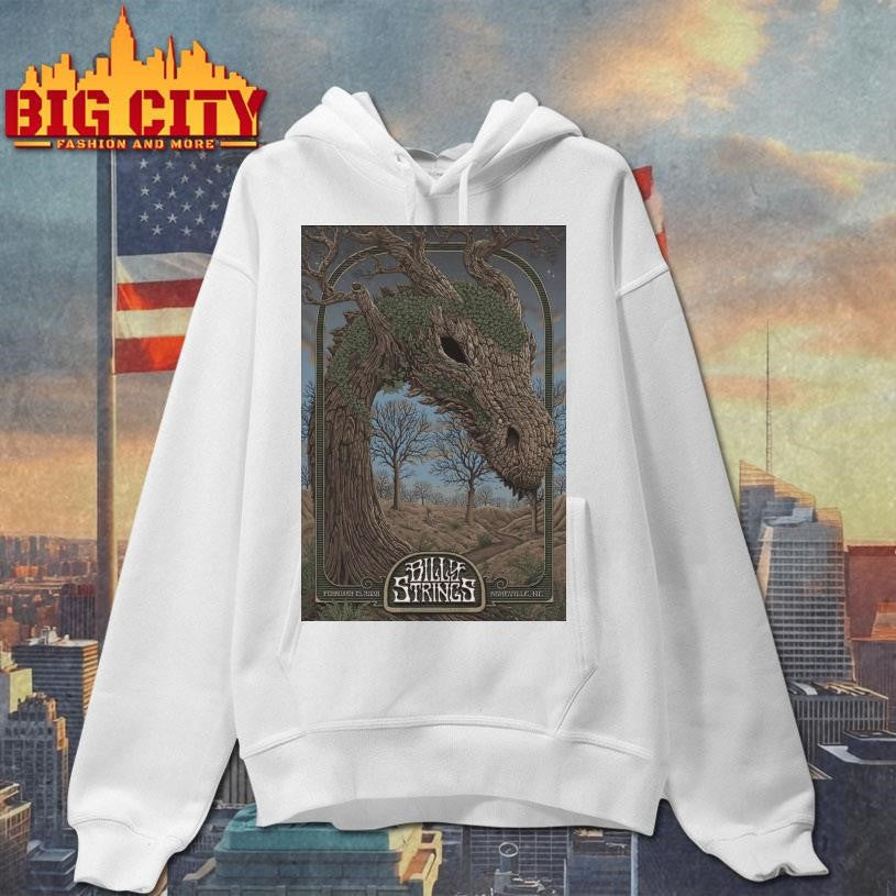 Billy Strings Feb 13 2026 ExploreAsheville.com Arena In Asheville NC Poster Shirt