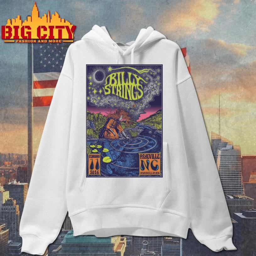Billy Strings In Asheville NC On Feb 11 2026 Poster Shirt