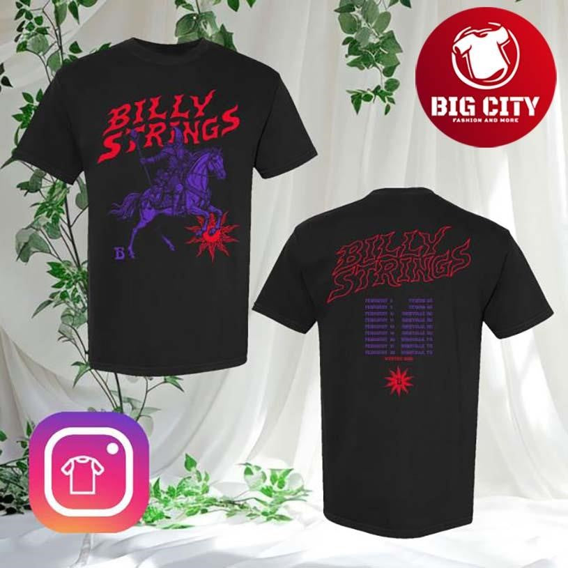 Billy Strings Knight’s Tale 2026 Two Sided Shirt