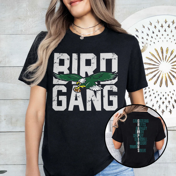 Bird Gang Calcaterra Hurts Barkley Smith Shipley Gainwell Goedert Brown Sweat Champions Shirt