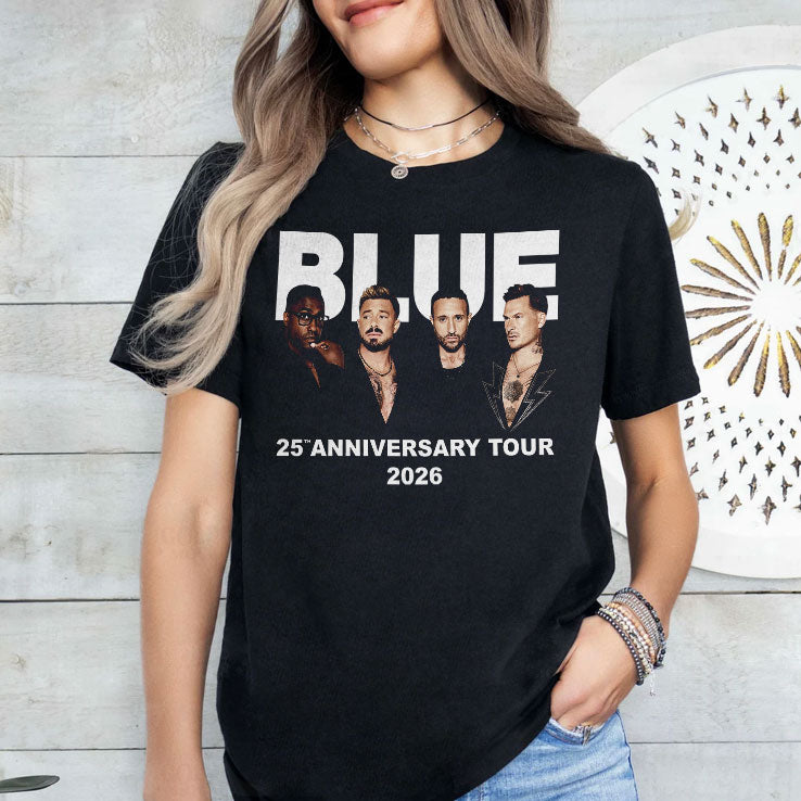 Blue Concert 25th Anniversary Tour 2026 T Shirt