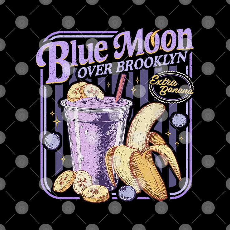 Blue Moon Over Brooklyn Extra Banana T Shirt