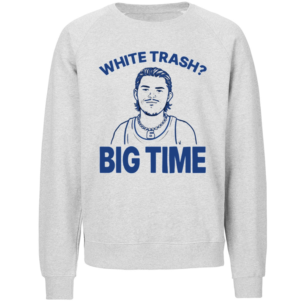 Bo Byram Wear White Trash Big Time With Bensons Face Shirt