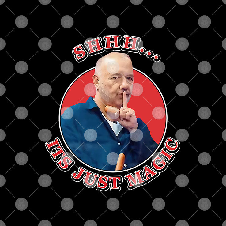 Bob Mortimer Shhh It’s Just Magic T Shirt