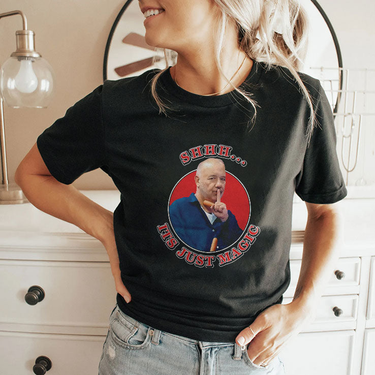 Bob Mortimer Shhh It’s Just Magic T Shirt