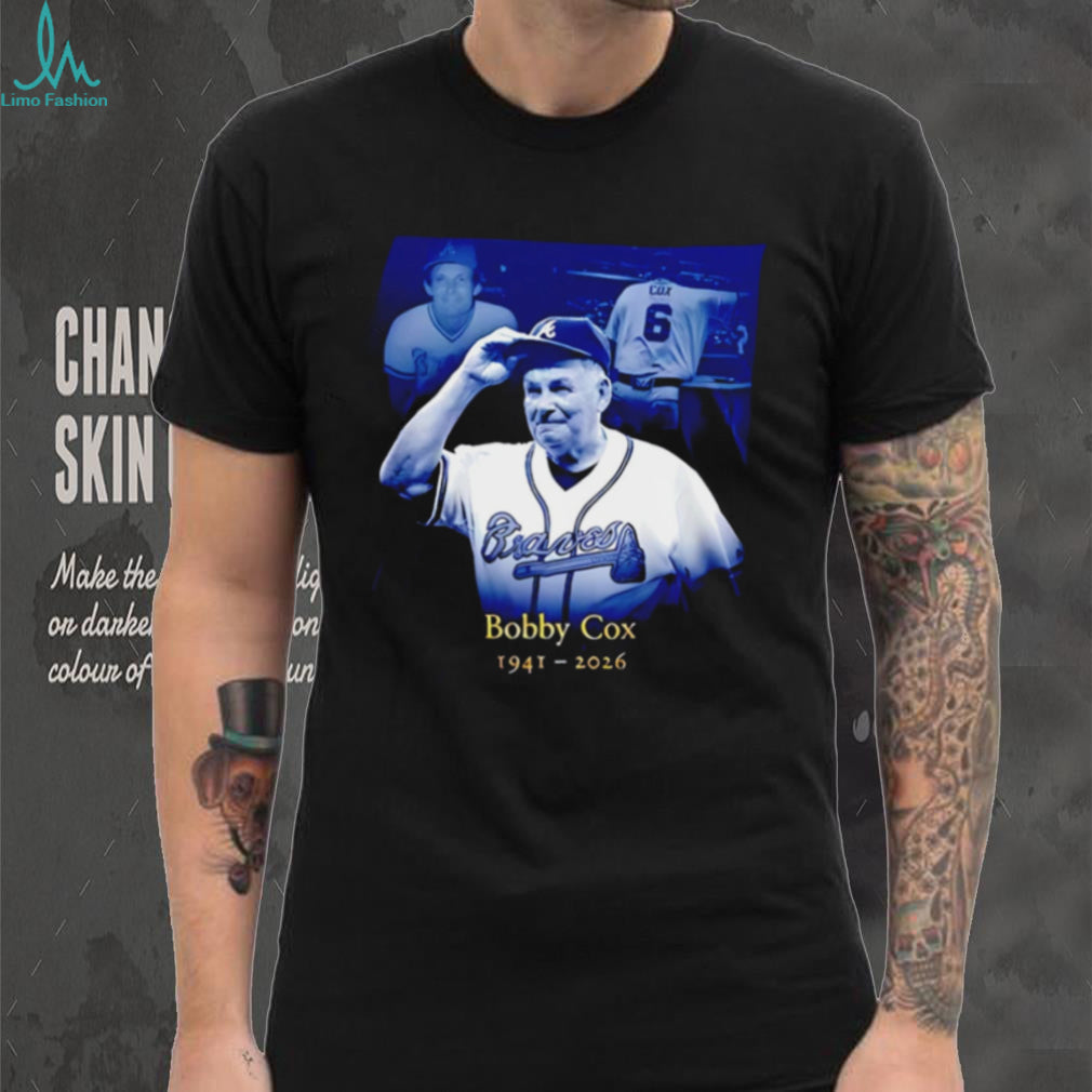 Bobby Cox Atlanta Baseball Legend 1941 2026 Memorial Tribute T Shirt