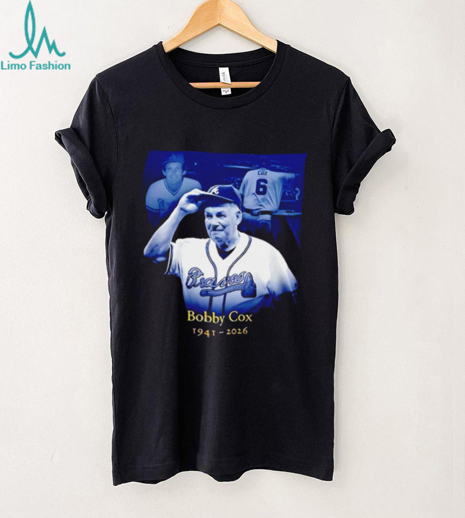 Bobby Cox Atlanta Baseball Legend 1941 2026 Memorial Tribute T Shirt