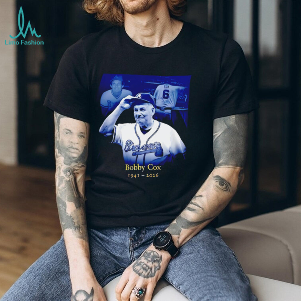 Bobby Cox Atlanta Baseball Legend 1941 2026 Memorial Tribute T Shirt