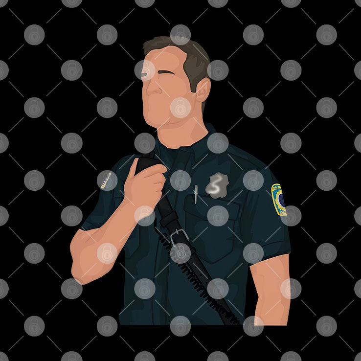 Bobby Nash Captain 911 On ABC TV Show T Shirt