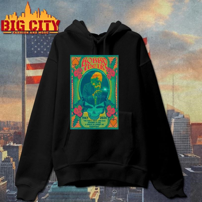 Bobby Weir 1947-2026 Poster Shirt