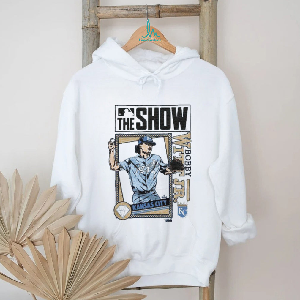 Bobby Witt Jr. Kansas City Royals “The Show” Baseball Trading Card T Shirt