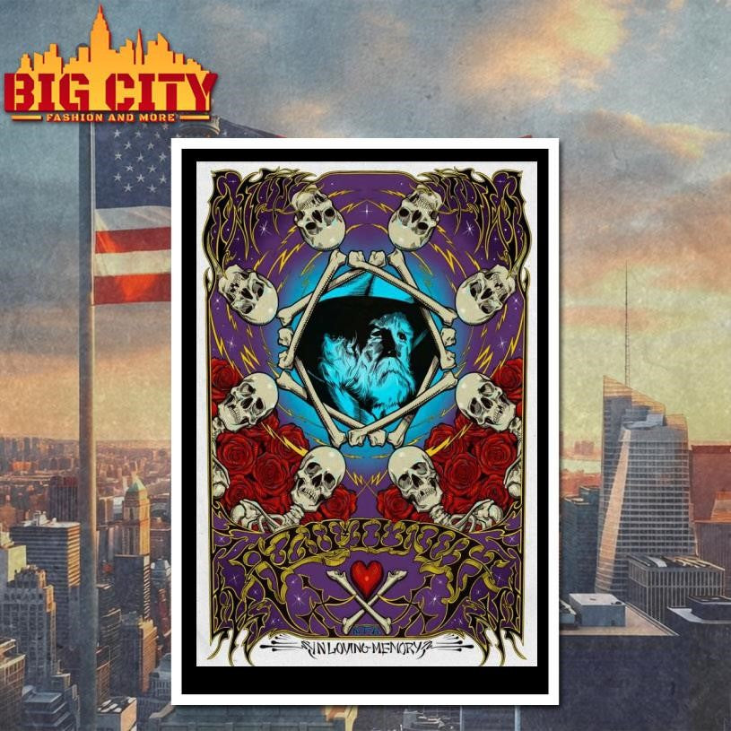 Boby Weir Poster In Loving Memory 2026 Shirt