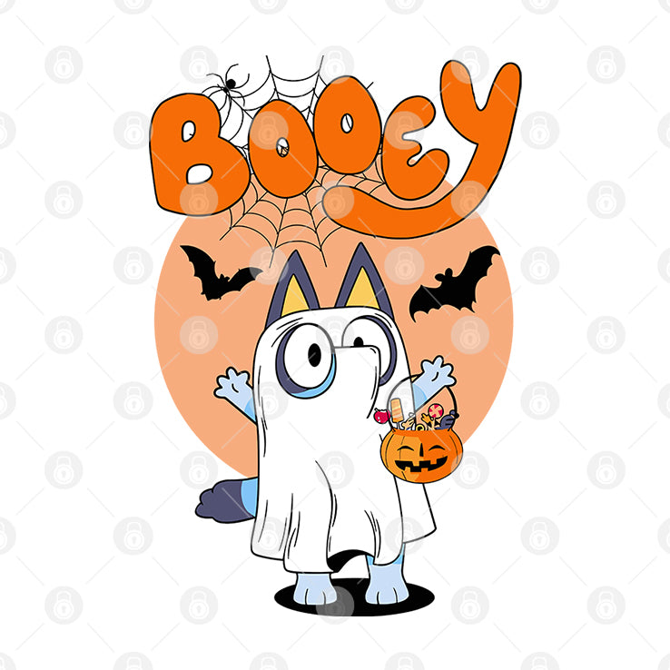 Booey Bluey Funny Halloween Shirt