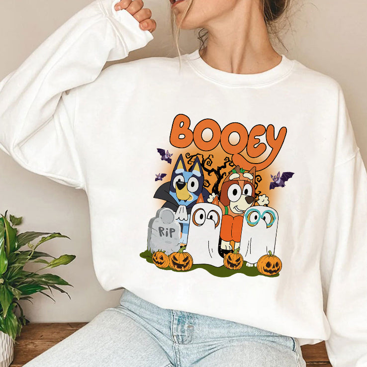 Booey Bluey Halloween T Shirt