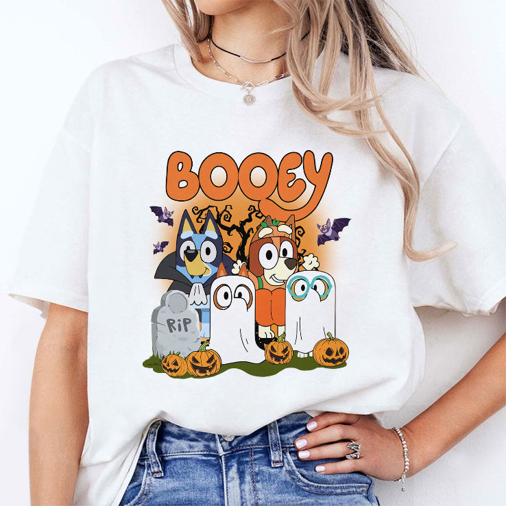 Booey Bluey Halloween T Shirt
