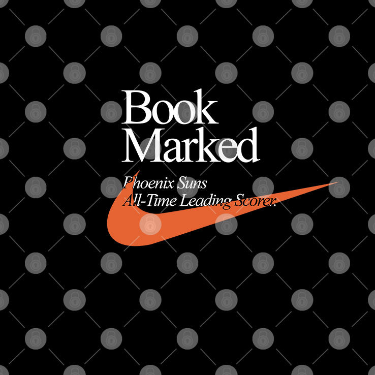 Book Marked Devin Booker Phoenix Suns All-time Leading Scorer Shirt