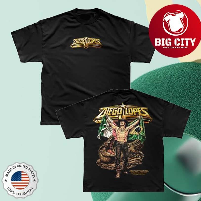 Born For This Diego Lopes Ufc 325 Estrella De Oro Two Sided Shirt