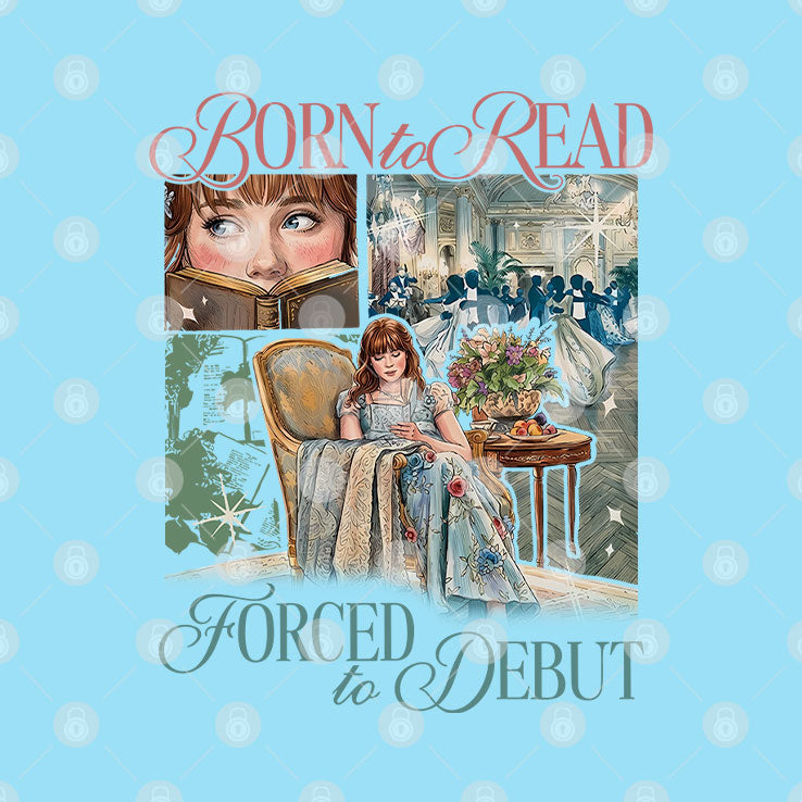 Born To Read Forced To Debut Eloise Bridgerton Inspired Shirt