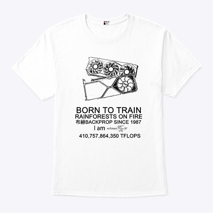 Born To Train Rainforests On Fire Backprop Since 1987 Shirt