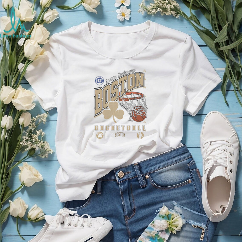 Boston Basketball Eastern Conference Vintage Shamrocks T Shirt