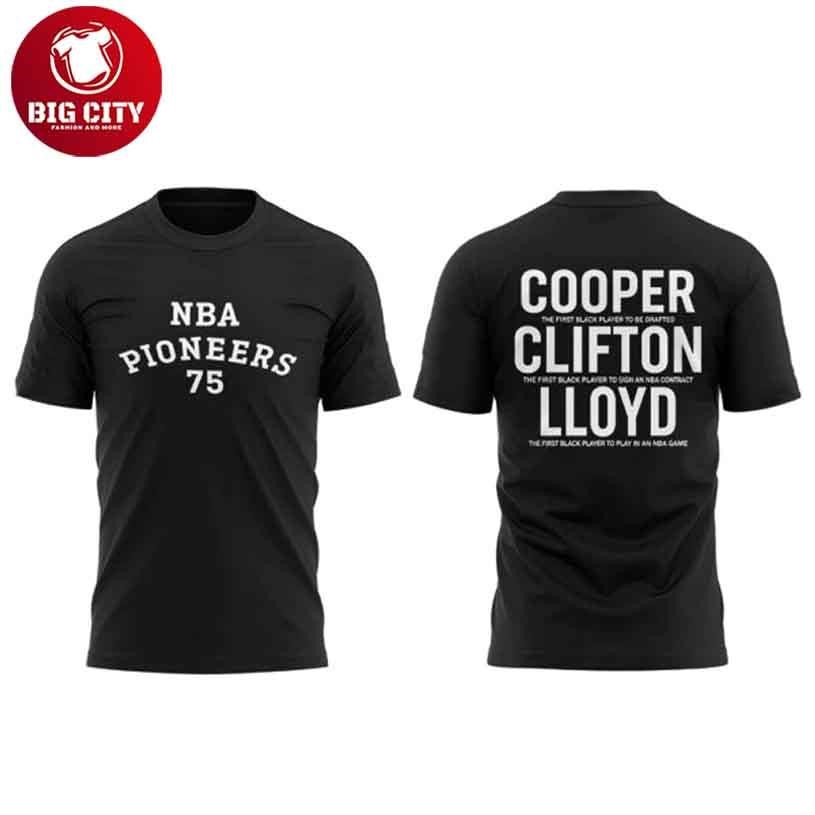 Boston Celtics 75th Anniversary NBA Pioneers Two Sided Shirt