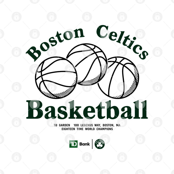 Boston Celtics Basketball Eighteen Time World Champions T Shirt