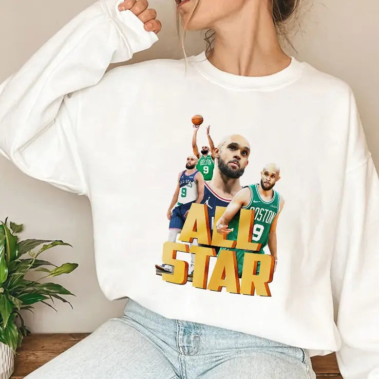 Boston Celtics Derrick White All-Star T Shirt